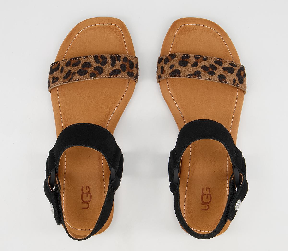 UGG Rynell Sandals UGG Rynell Sandals Black Leopard