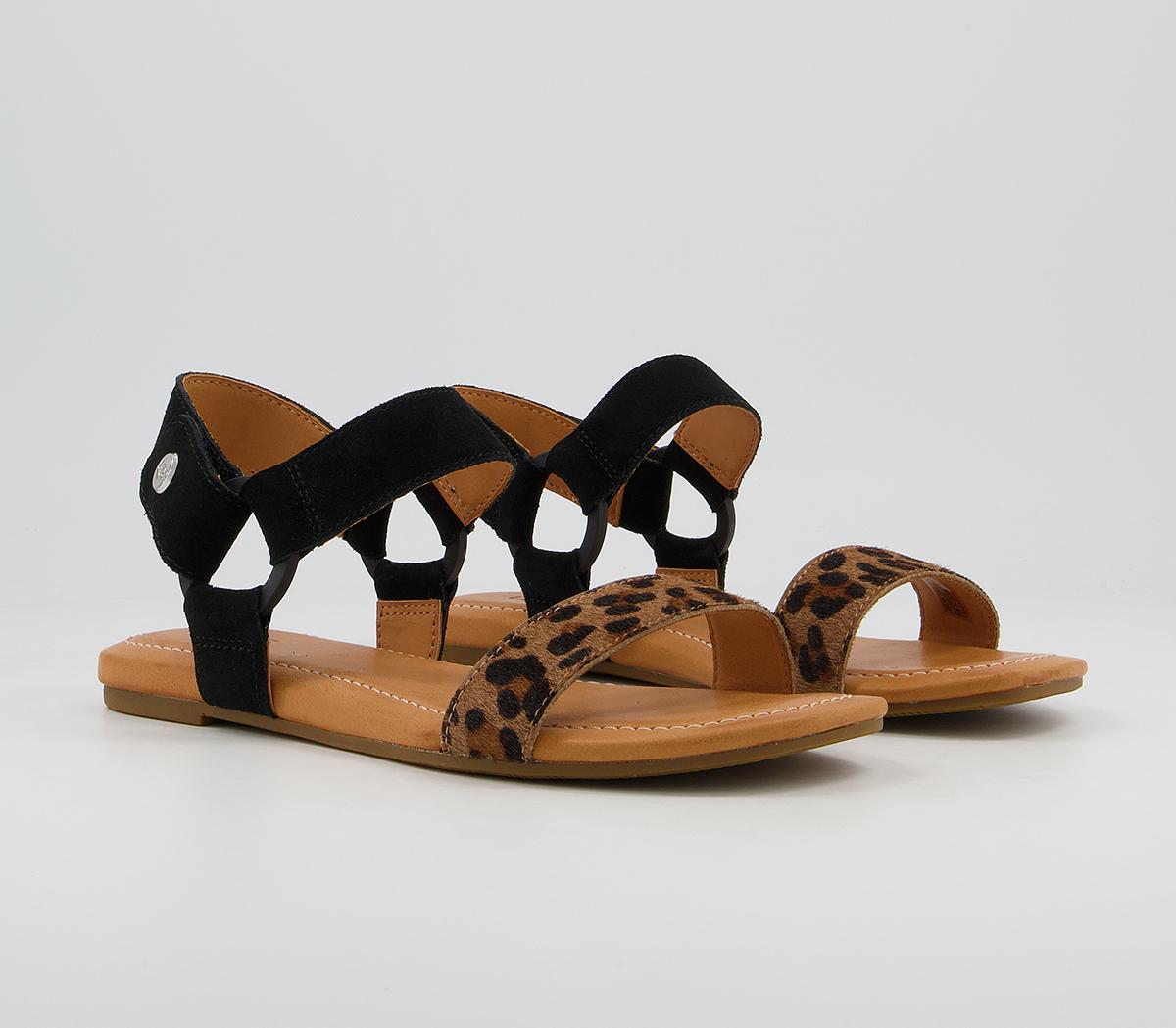 UGG Rynell Sandals UGG Rynell Sandals Black Leopard