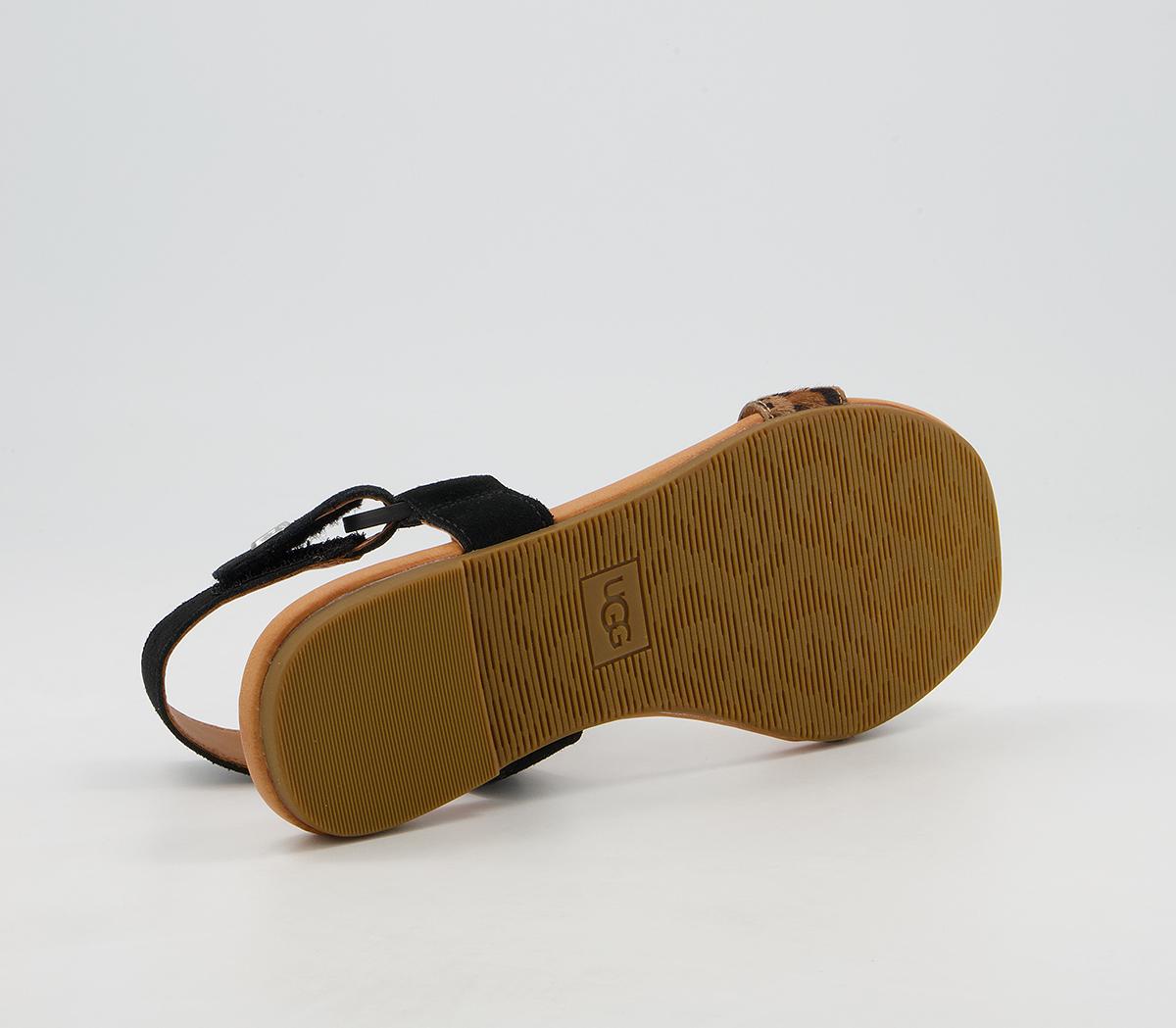 UGG Rynell Sandals UGG Rynell Sandals Black Leopard