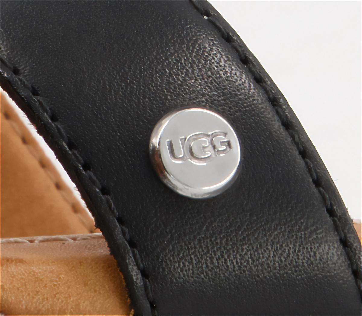 UGG Teague Sandals UGG Teague Sandals Black Leather