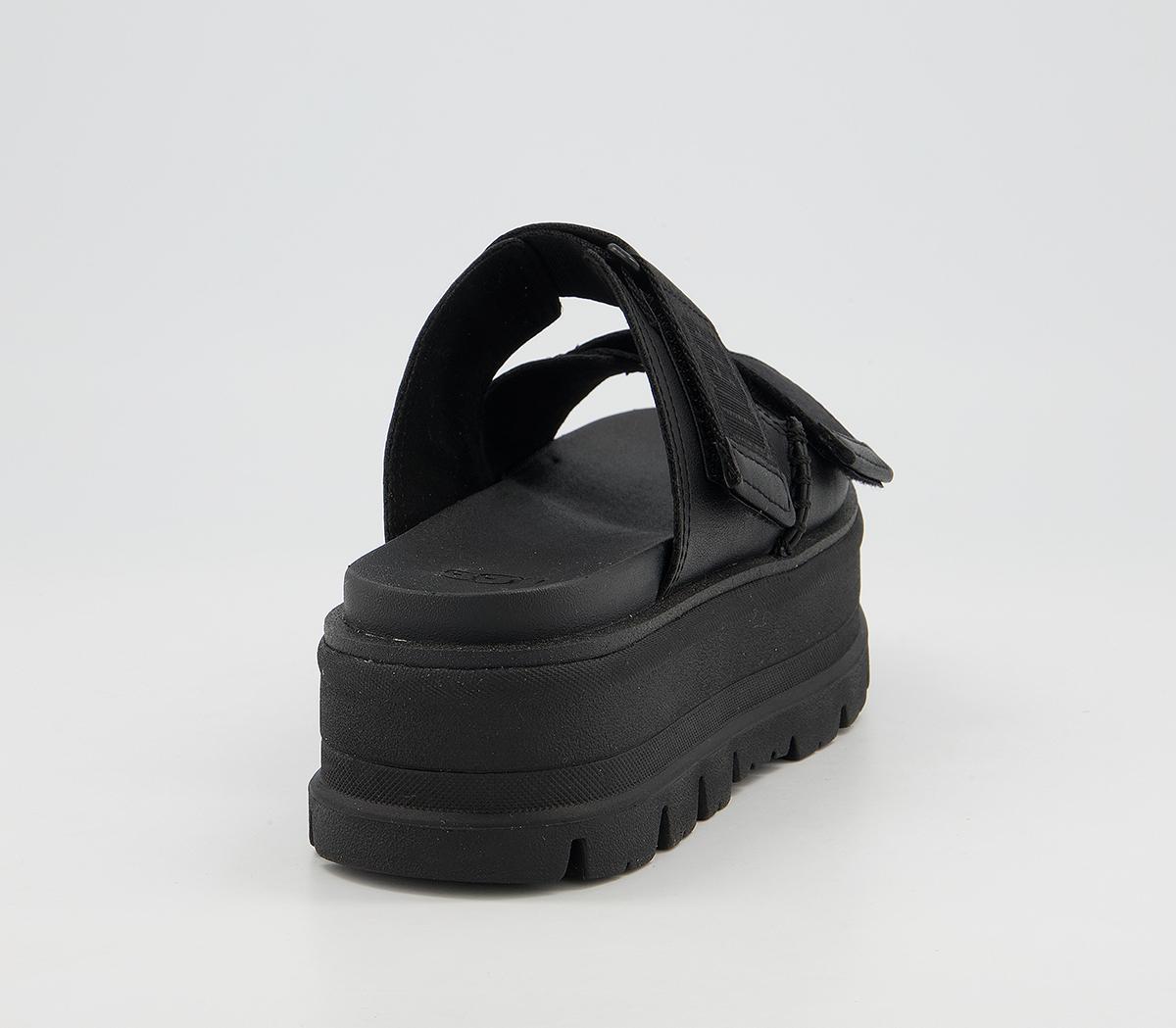 UGGClem SlidesBlack Leather
