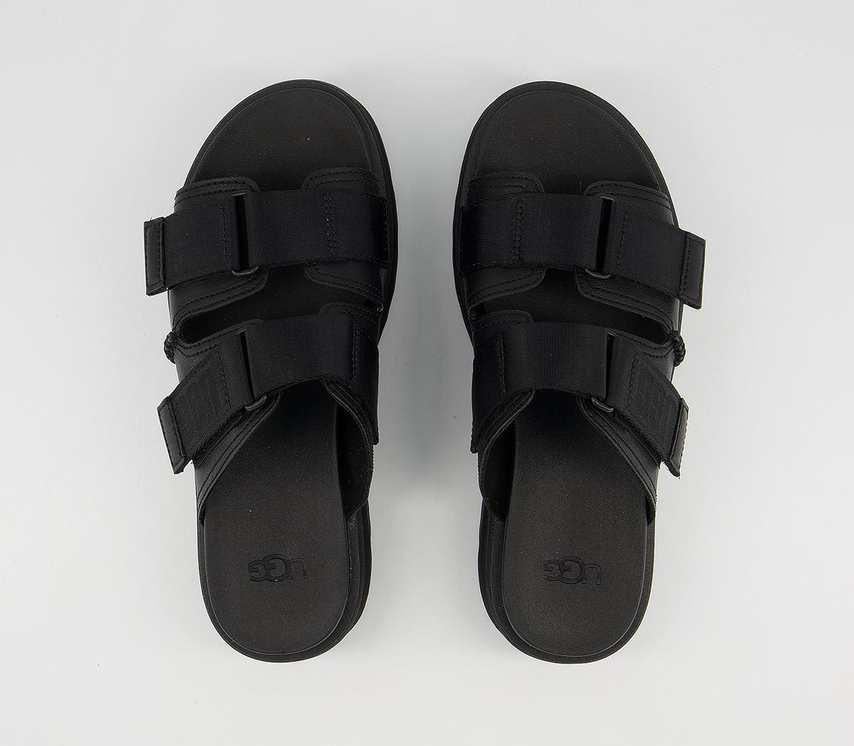ugg slides leather
