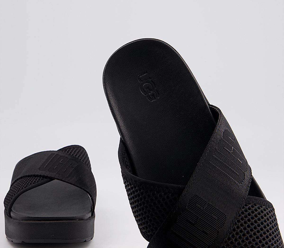 UGG Emily Mesh Slides UGG Emily Mesh Slides Black