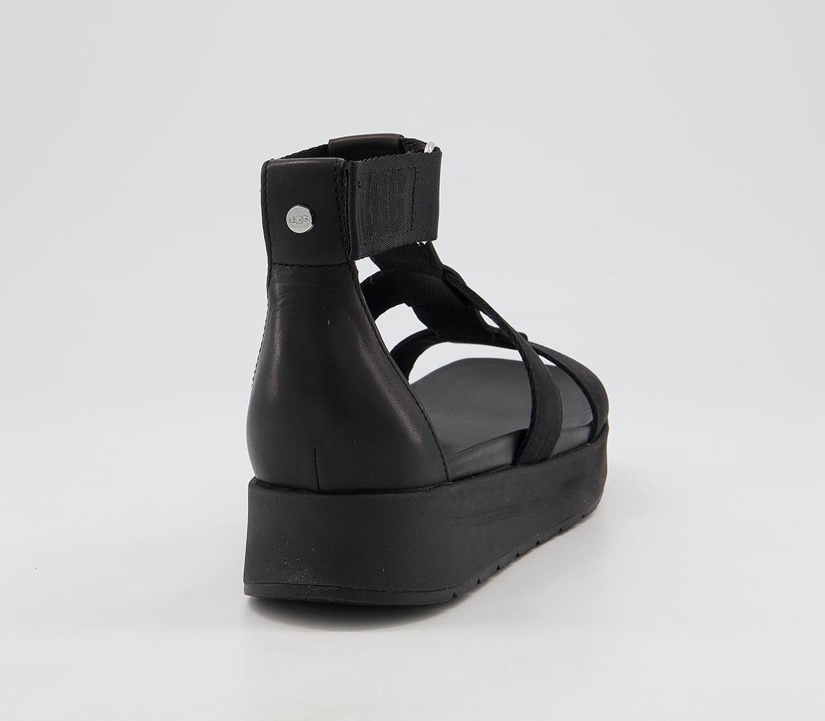 UGGEeba Sandals UGGEeba SandalsBlack Mesh