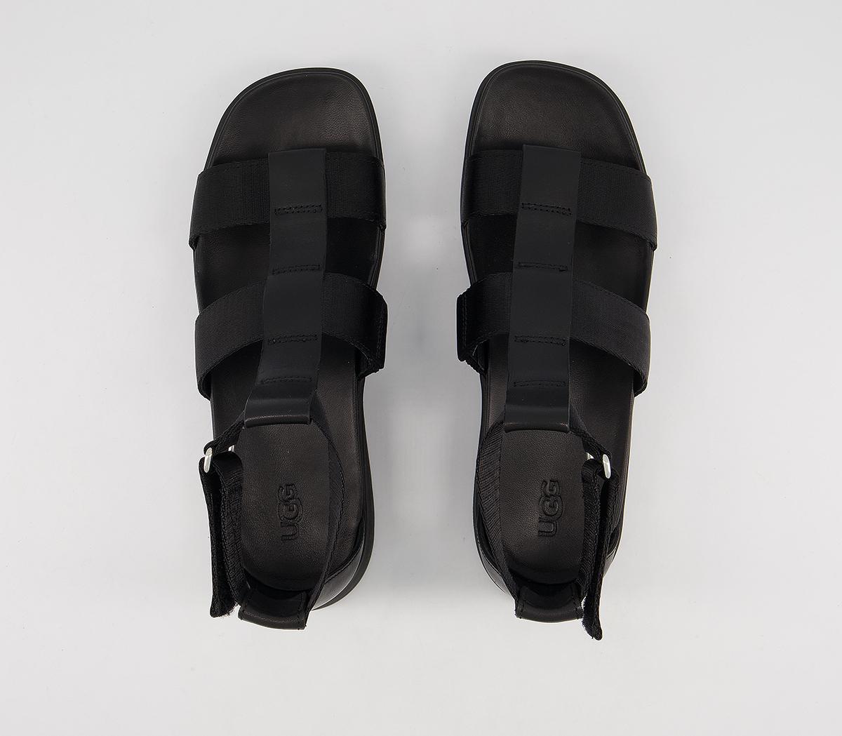 UGGEeba Sandals UGGEeba SandalsBlack Mesh