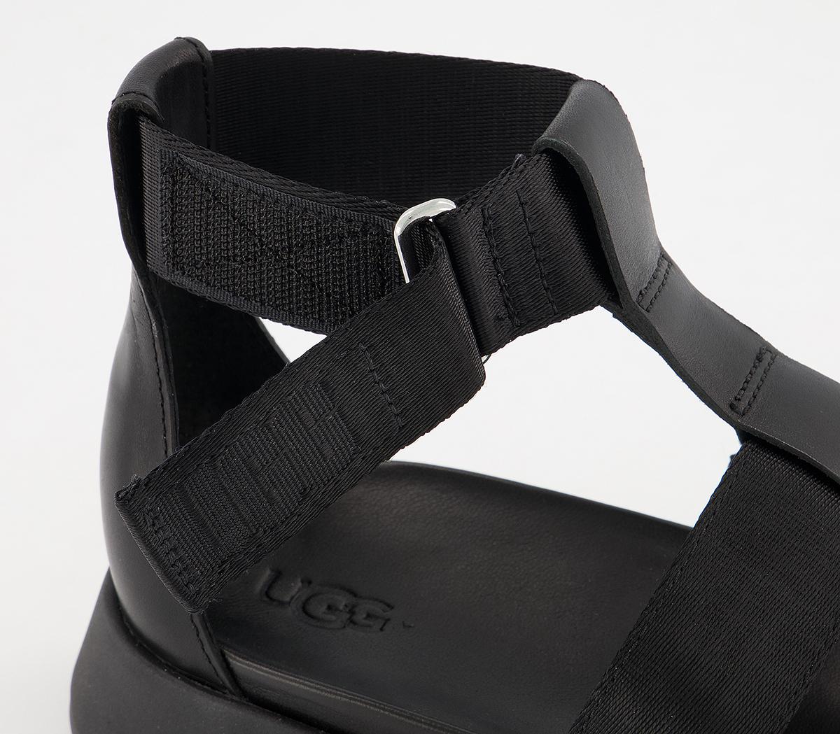 UGGEeba Sandals UGGEeba SandalsBlack Mesh
