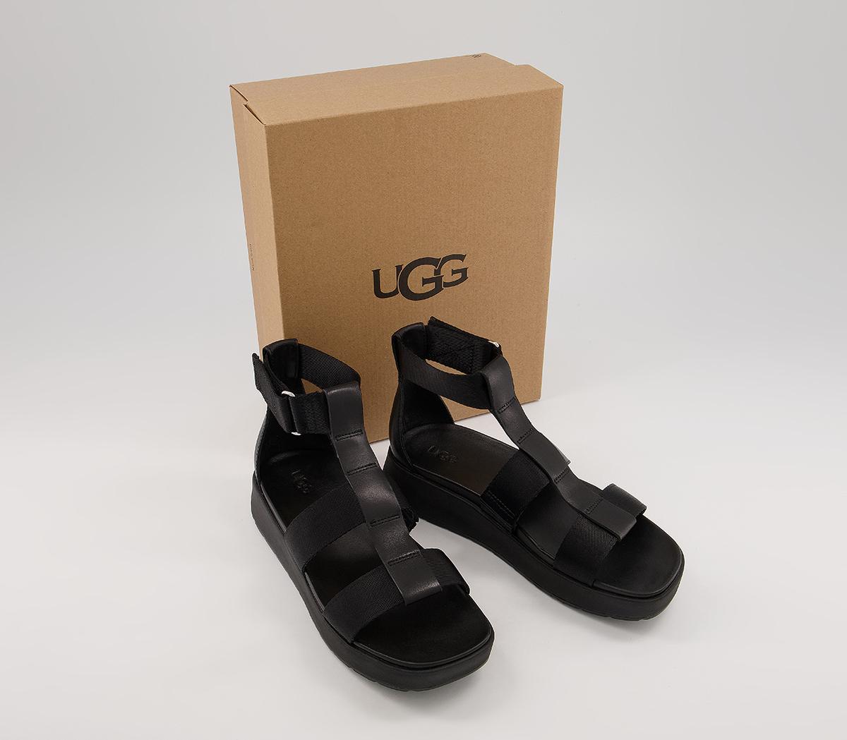 UGGEeba Sandals UGGEeba SandalsBlack Mesh