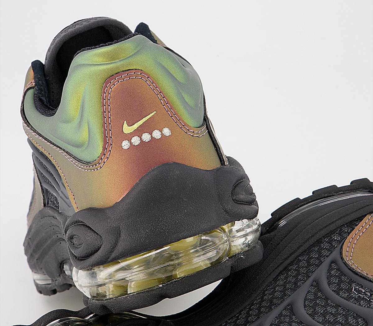 Nike Air Tuned Max Trainers Black Celery Dark Charcoal Metallic