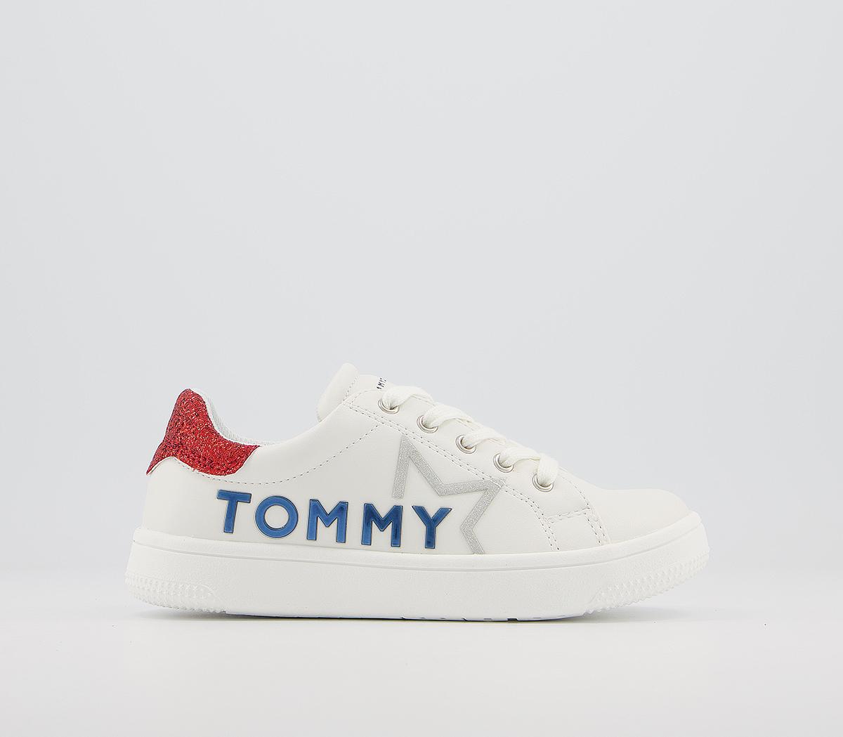 Tommy HilfigerTommy Sneaker YouthWhite Red Star