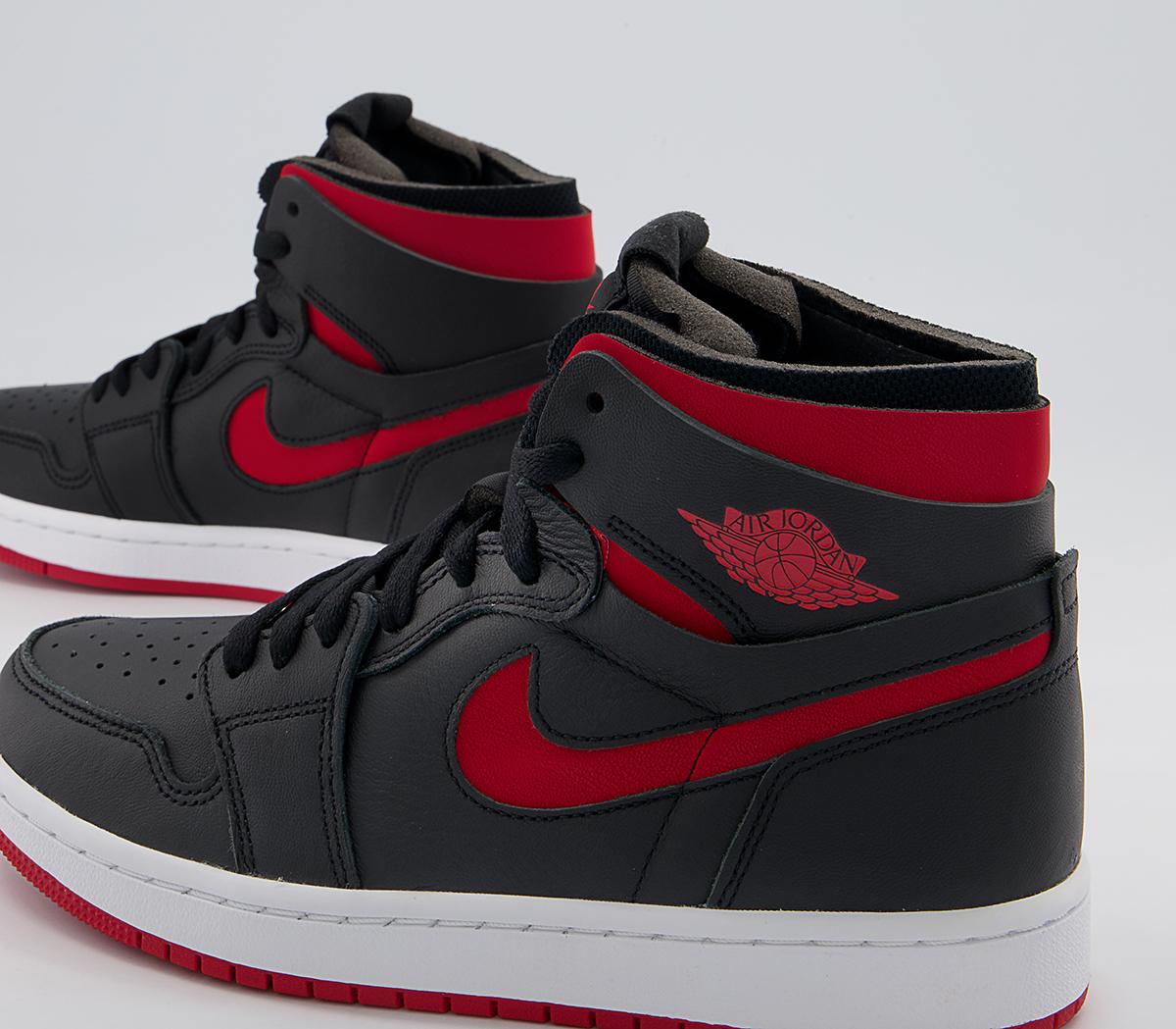 JordanJordan 1 Zoom Cmft TrainersBlack Univ Red White