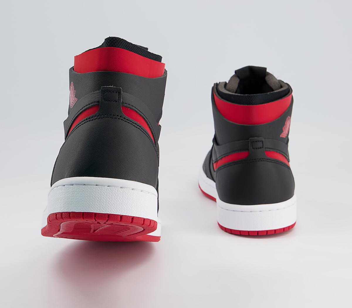 JordanJordan 1 Zoom Cmft TrainersBlack Univ Red White