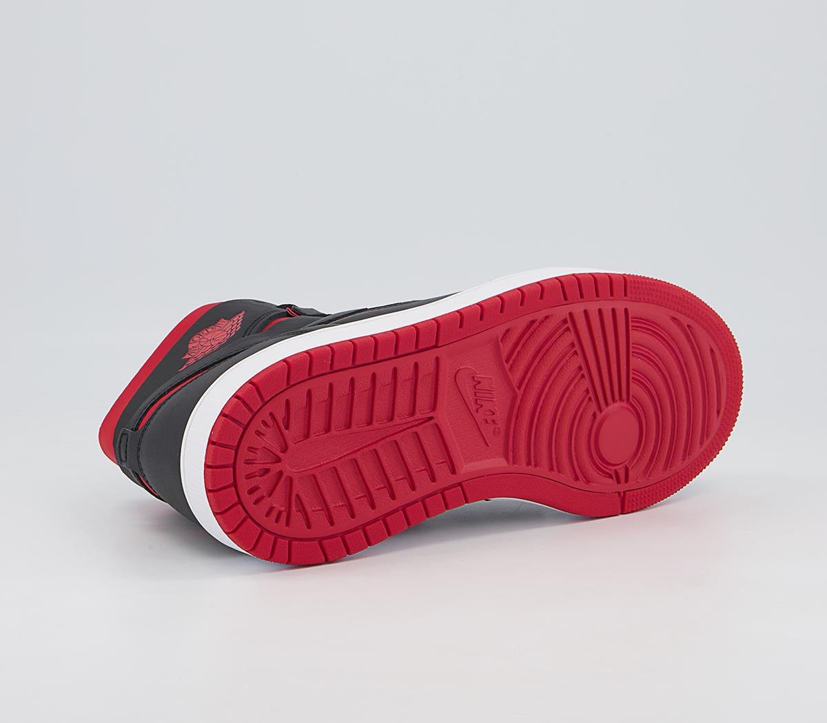 JordanJordan 1 Zoom Cmft TrainersBlack Univ Red White