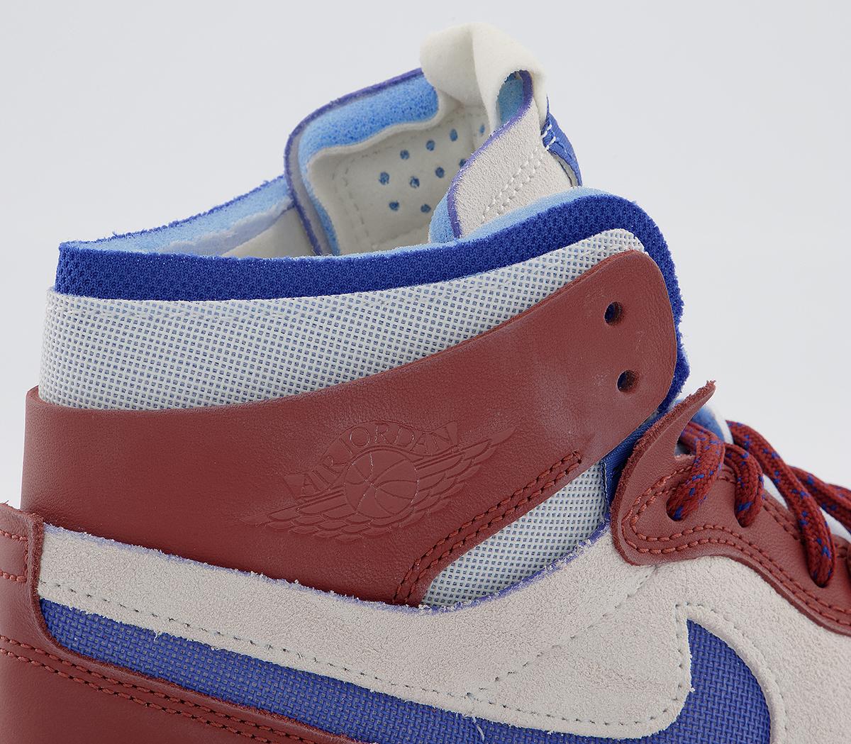 jordan 1 zoom cmft trainers sail redstone hyper royal white