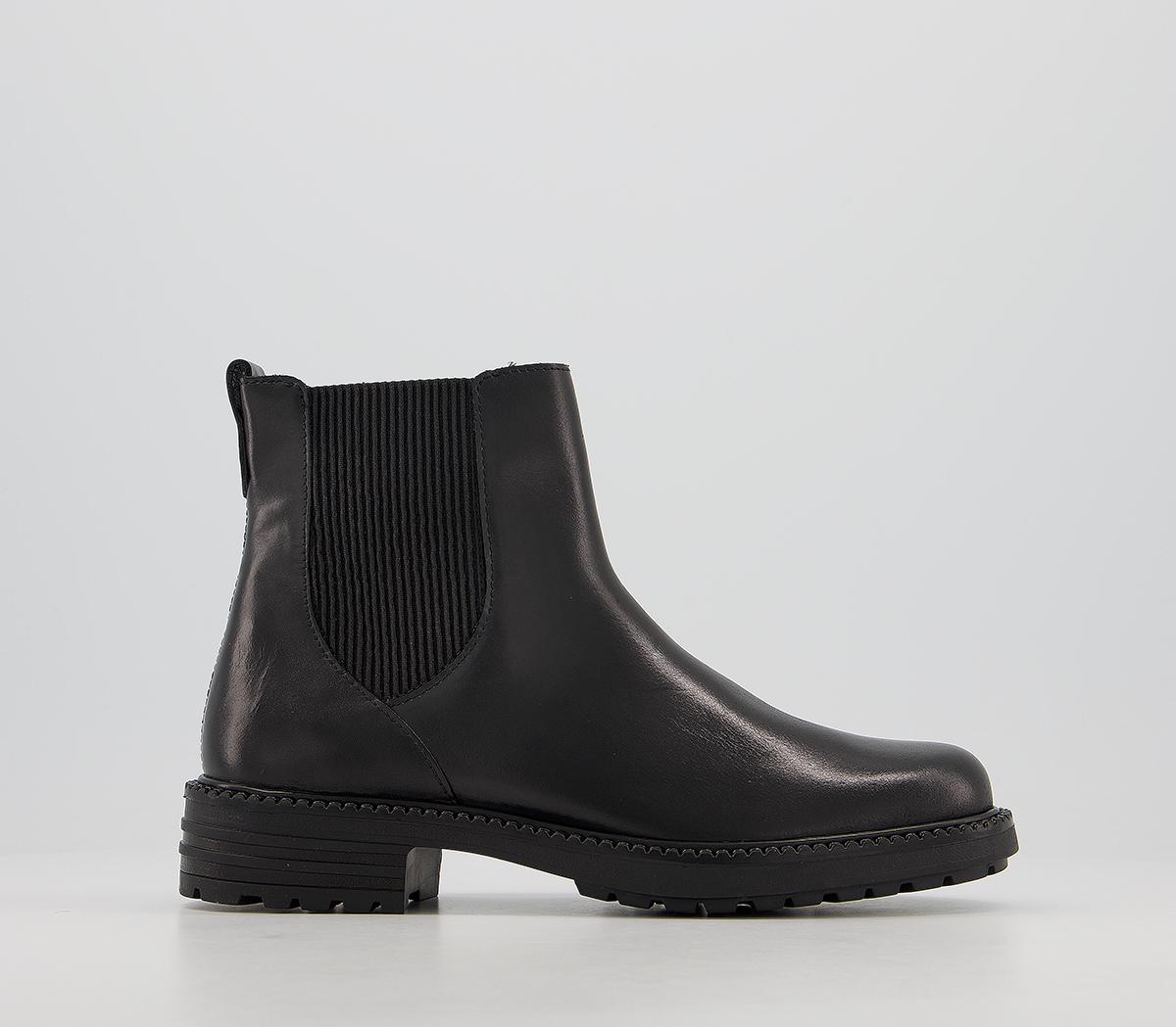 Stradivarius elastic sale side chelsea boot