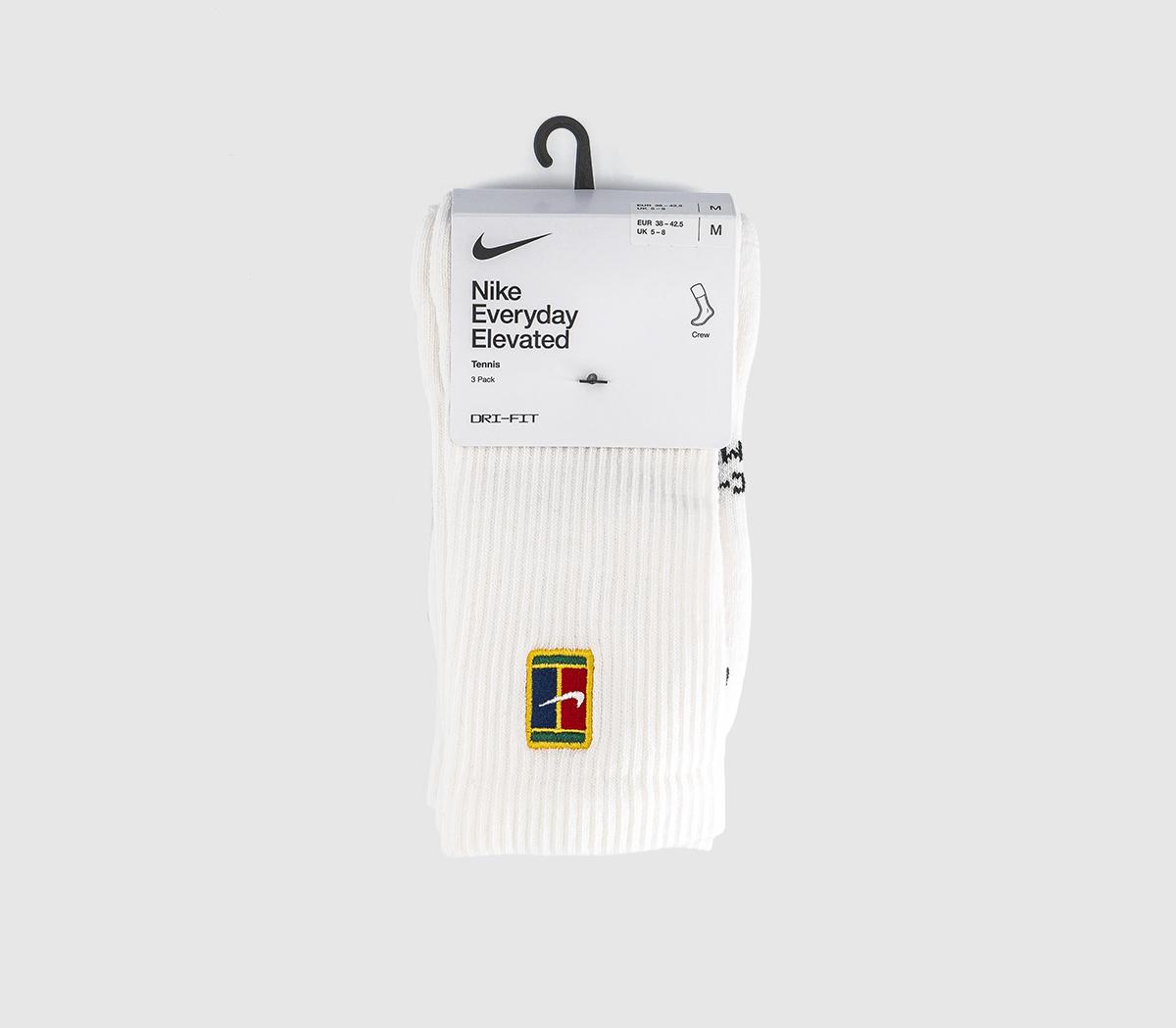 NikeCrew Socks 3 PairsWhite