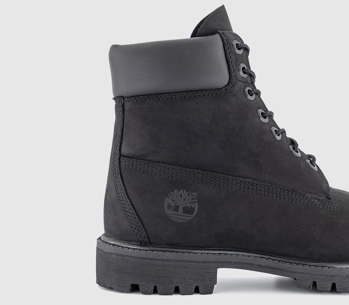 TimberlandPremium 6 Inch Boots MBlack Nubuck