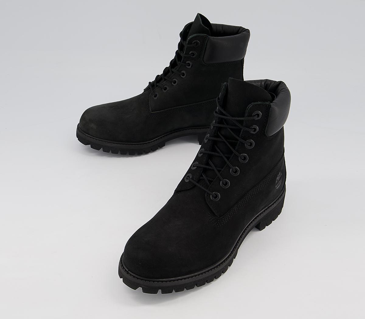 TimberlandPremium 6 Inch Boots MBlack Nubuck