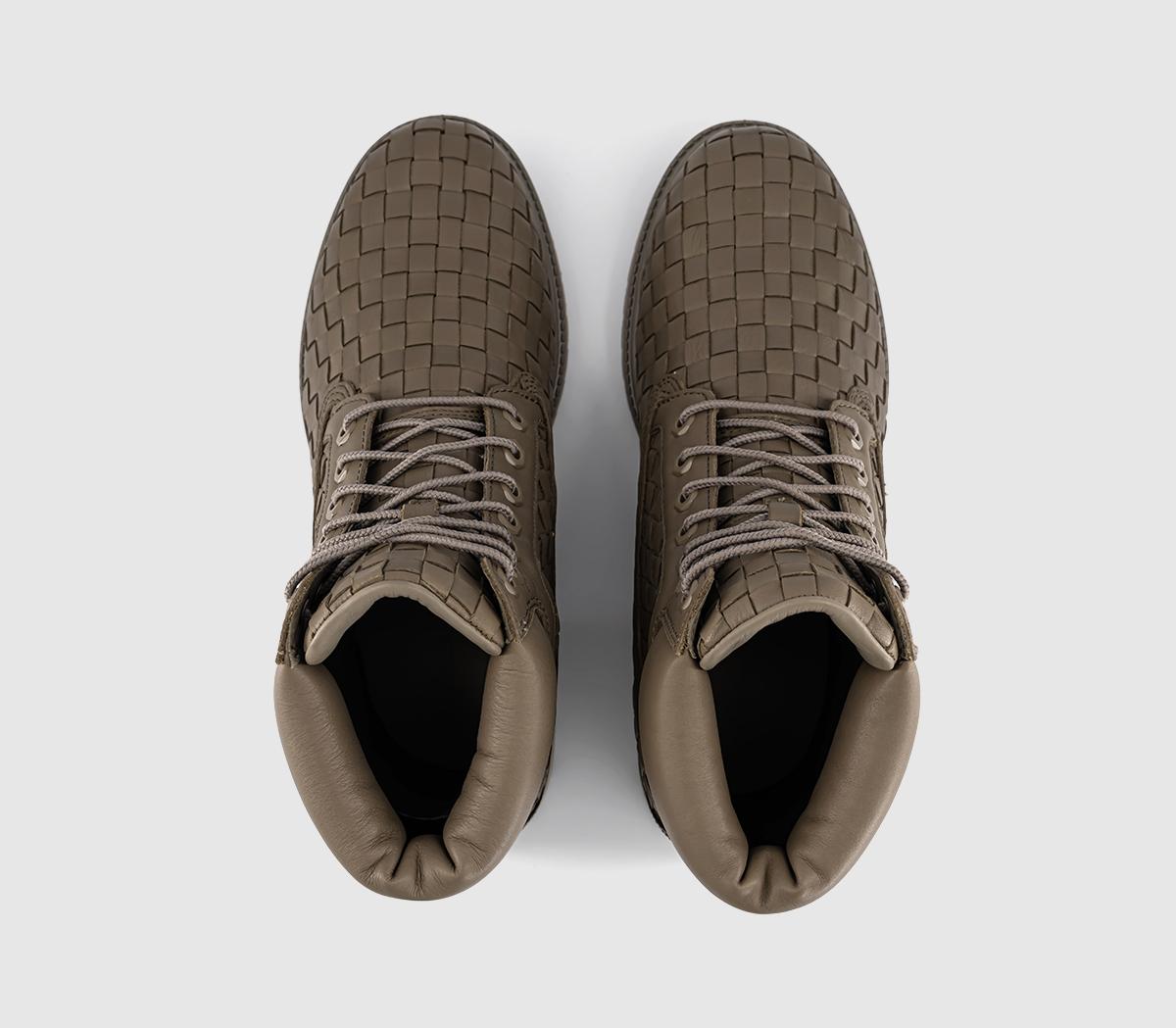 Timberland6 Inch Buck BootsOlive Full Grain Woven