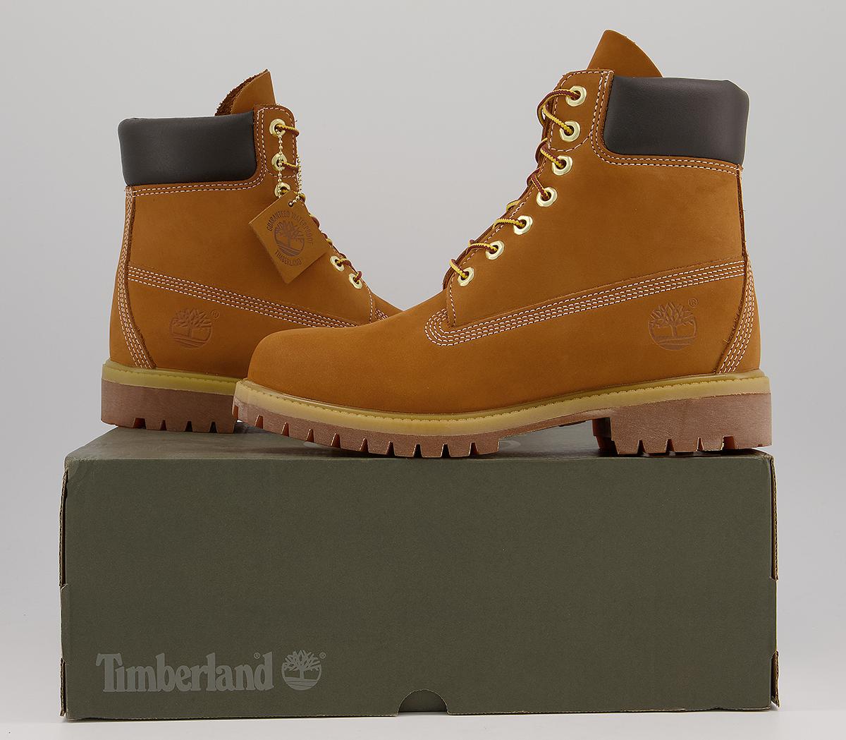 Timberland 6 Inch Buck Boots M Wheat Nubuck - Men’s Boots