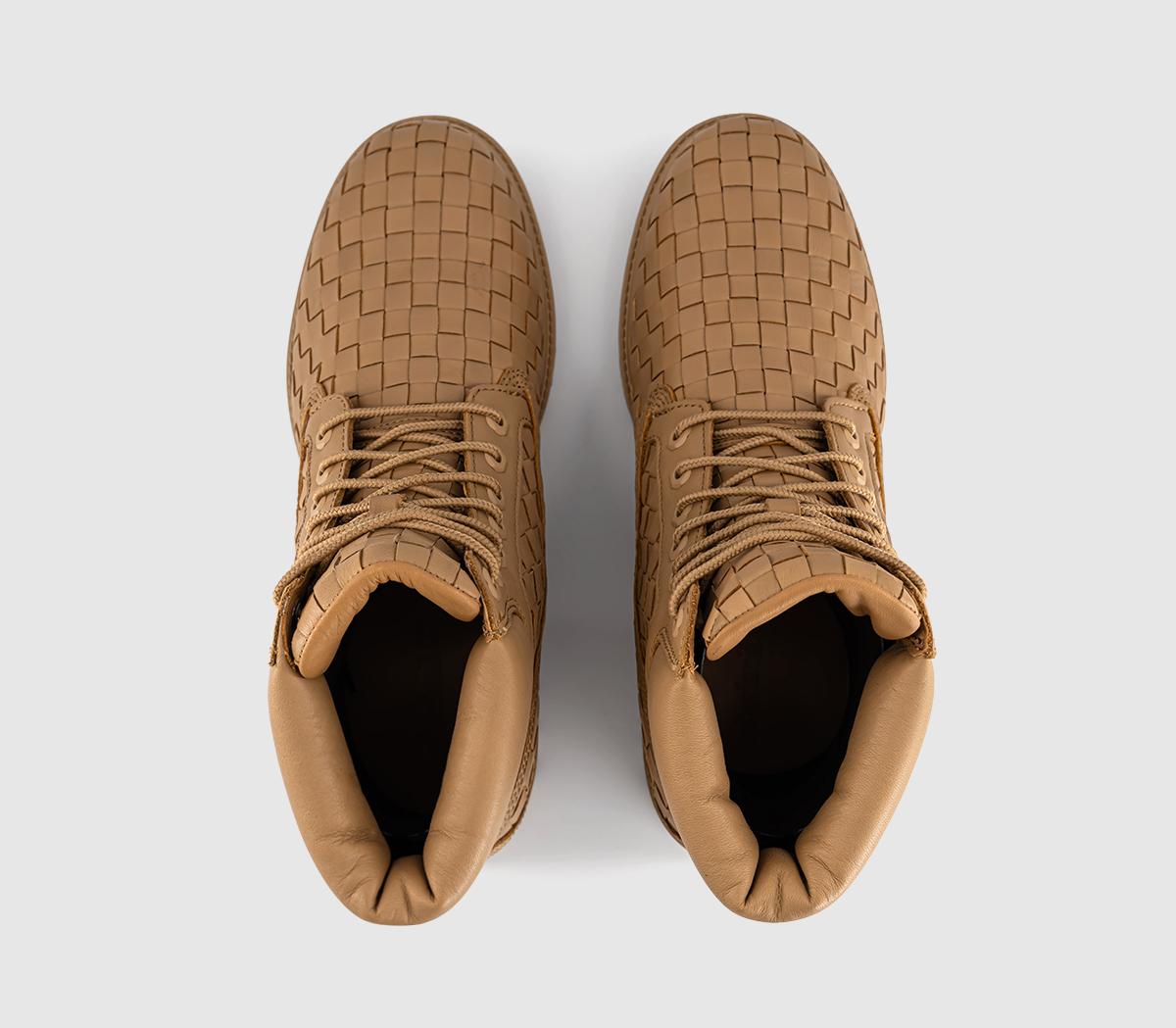 Timberland6 Inch Buck BootsMedium Beige Full Grain Woven