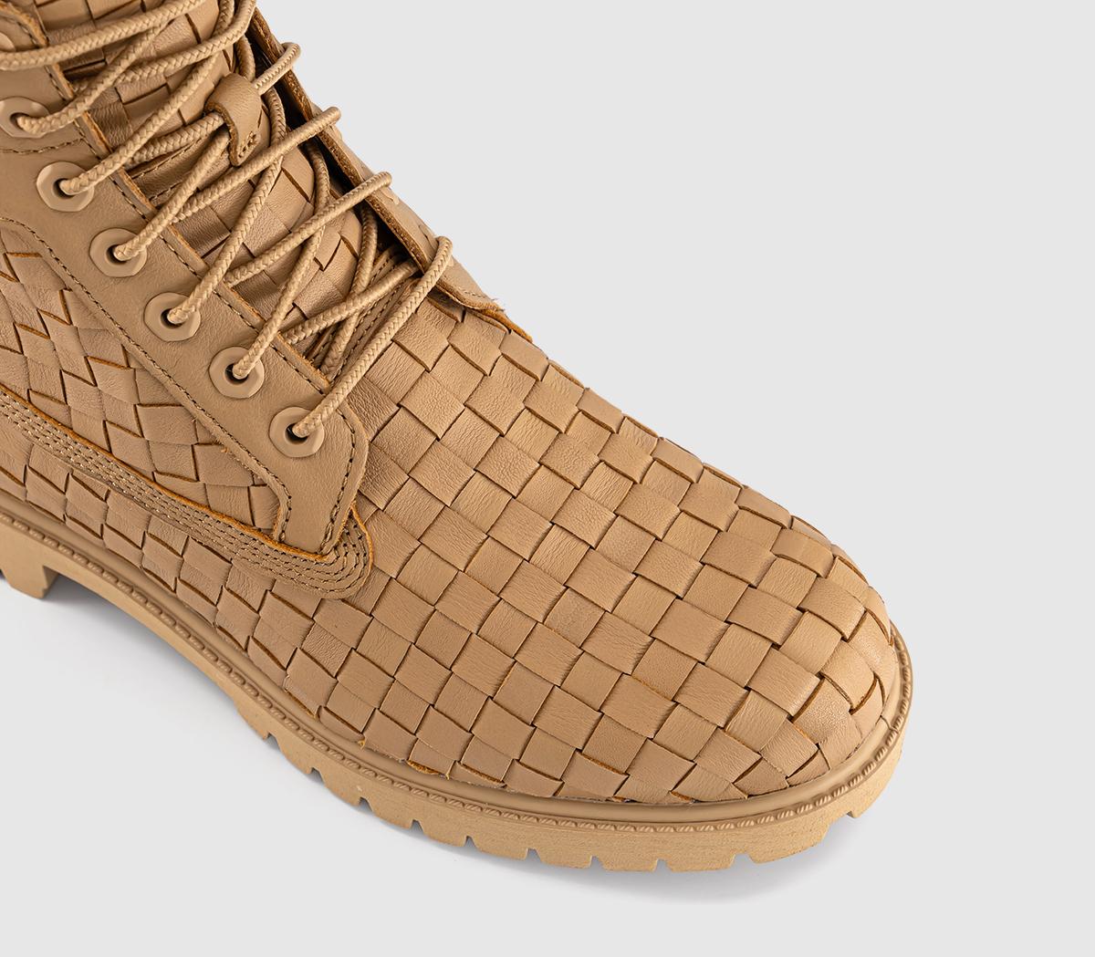 Timberland6 Inch Buck BootsMedium Beige Full Grain Woven