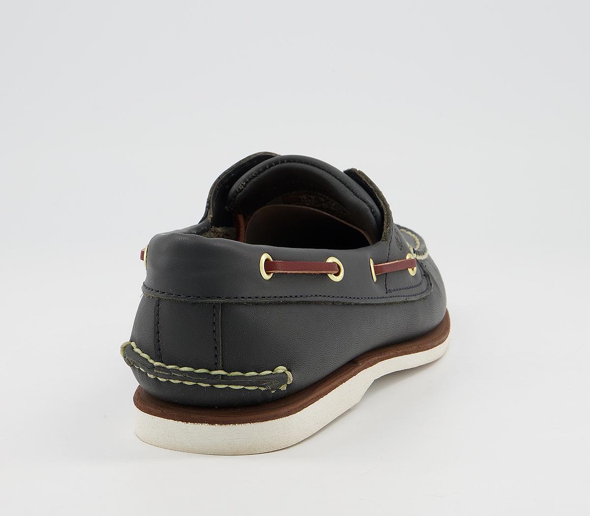 Timberland New Boat Shoes Timberland New Boat Shoes Navy Leather