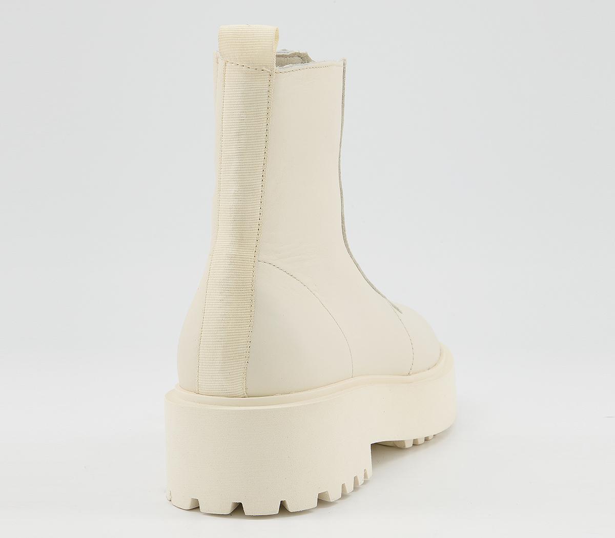 Office Accomplish Front Zip Ankle Boots Office Accomplish Front Zip Ankle Boots Neutral Leather Drench