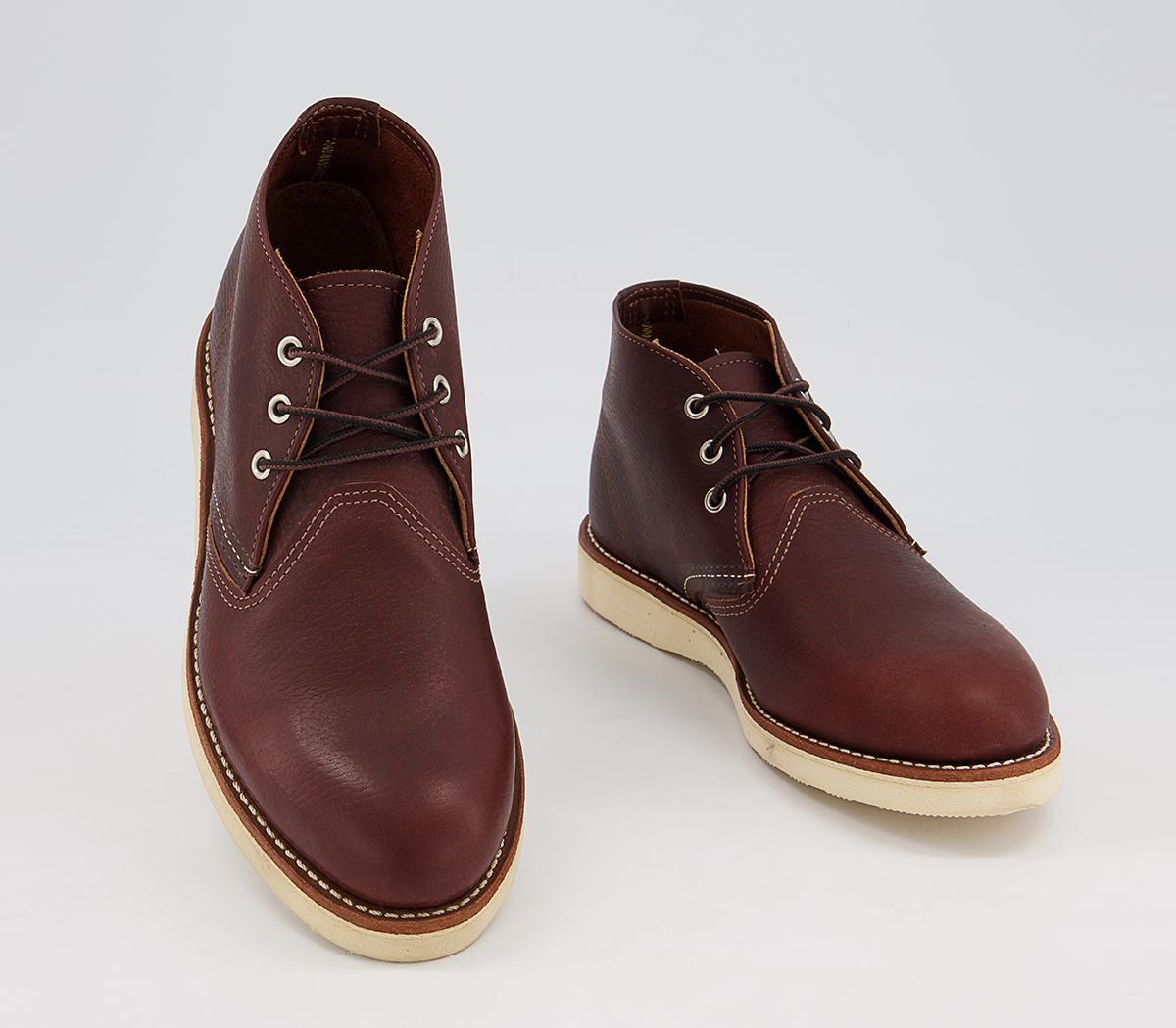 Red Wing BootsWork Chukka BootsBrown Leather