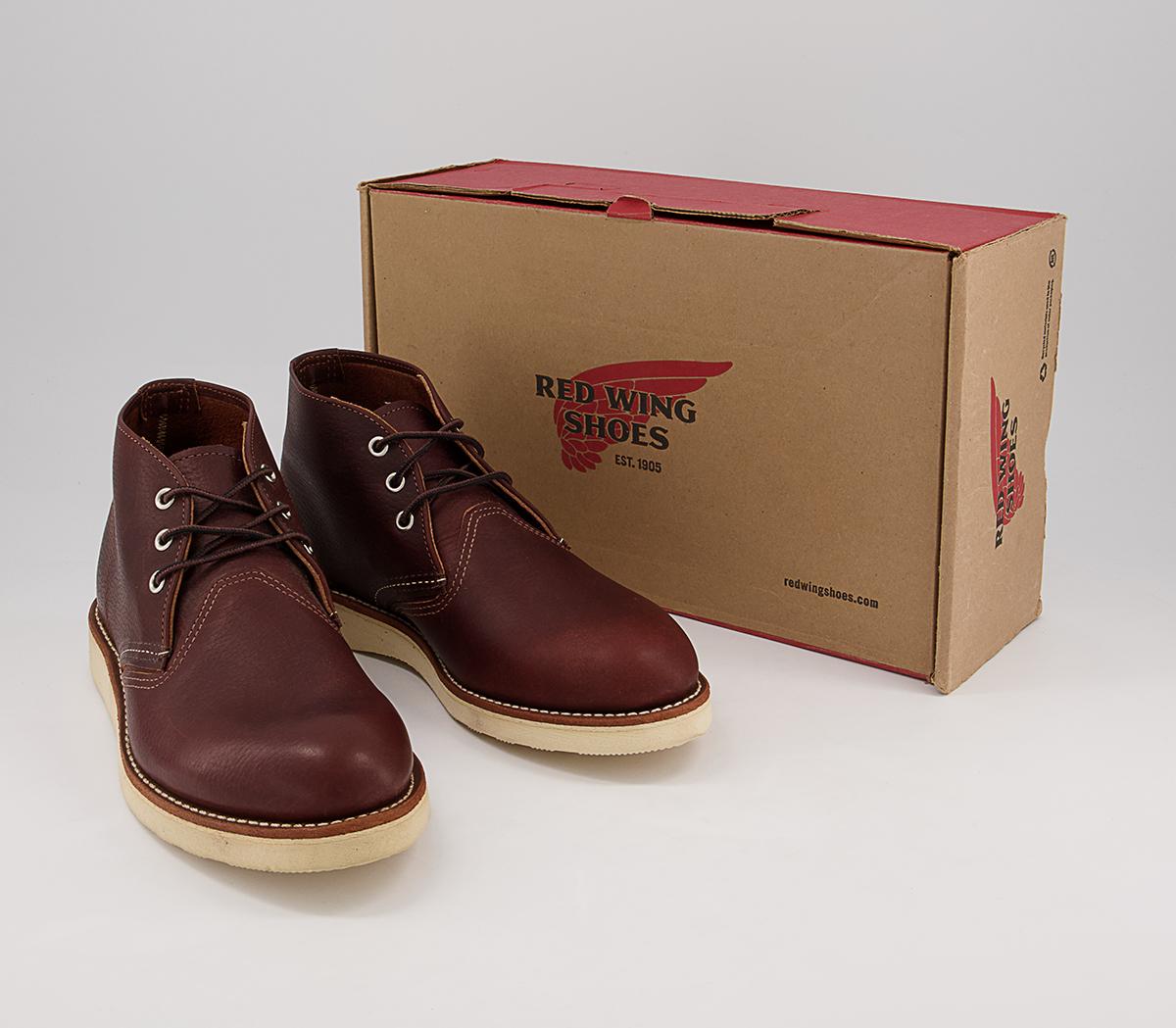 Red Wing BootsWork Chukka BootsBrown Leather