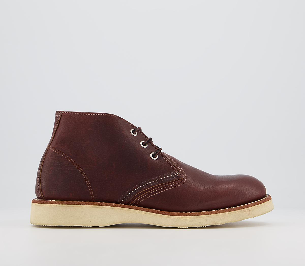 Red WingWork Chukka bootsBrown Leather