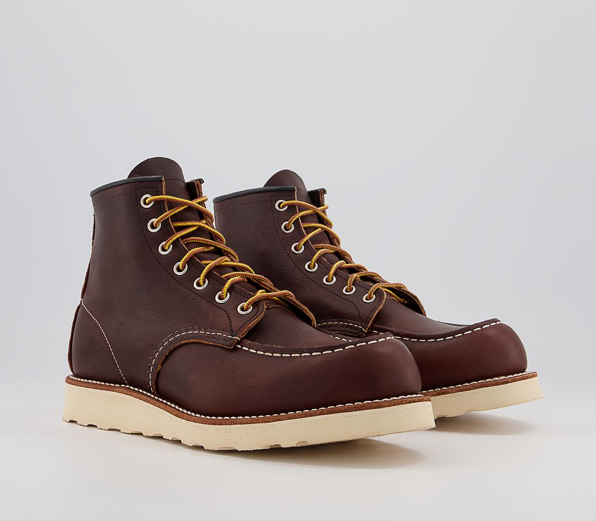 Red Wing Work Wedge Boots Brown Leather - Men’s Boots