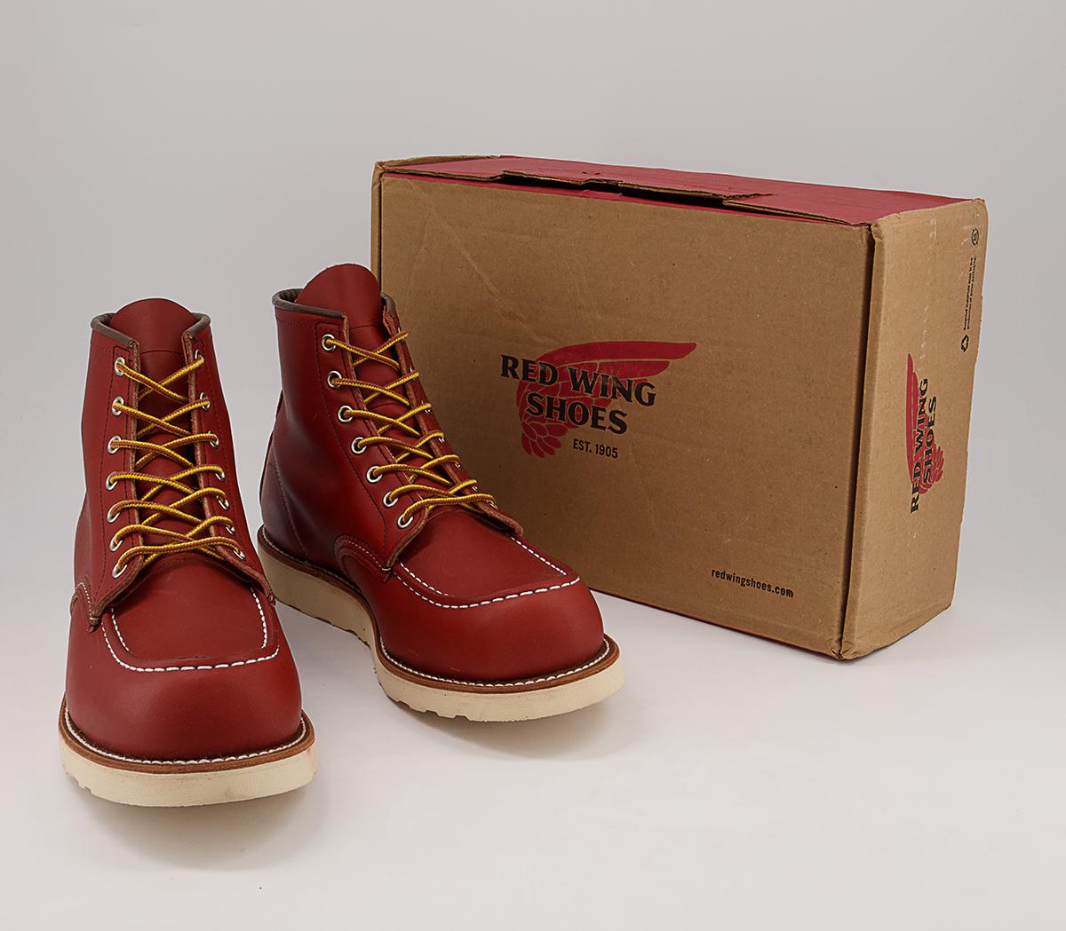 Red Wing BootsWork Wedge BootsRed Leather