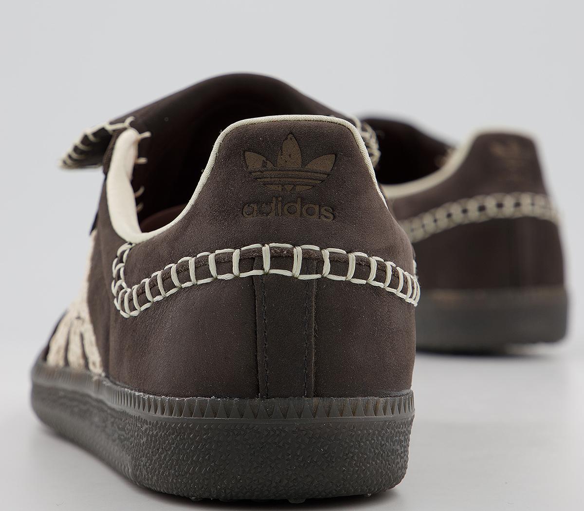 adidas Consortium Samba Wales Bonner Trainers Core Black Cream