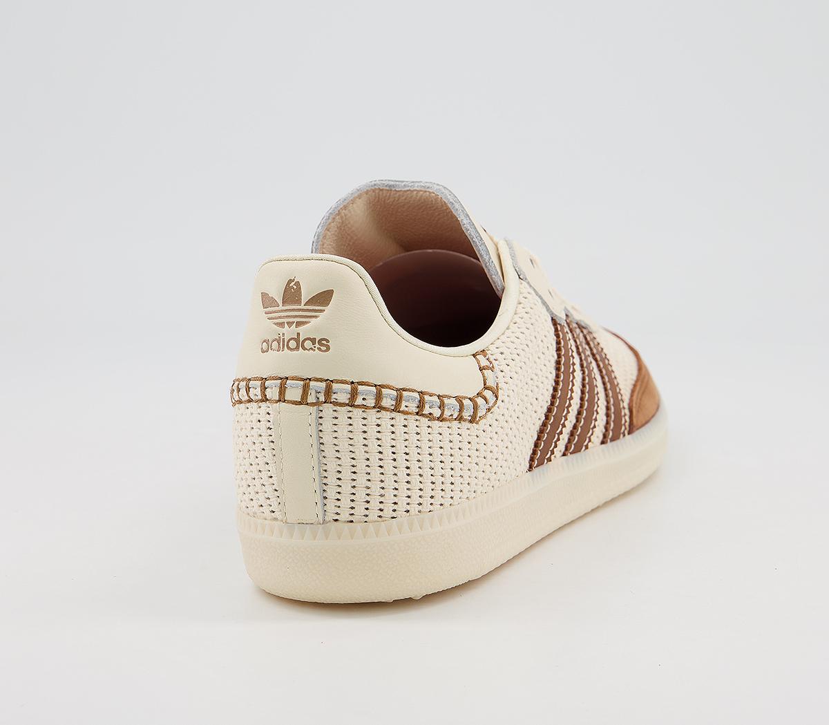 adidas ConsortiumSamba Wales Bonner TrainersCream White Brown