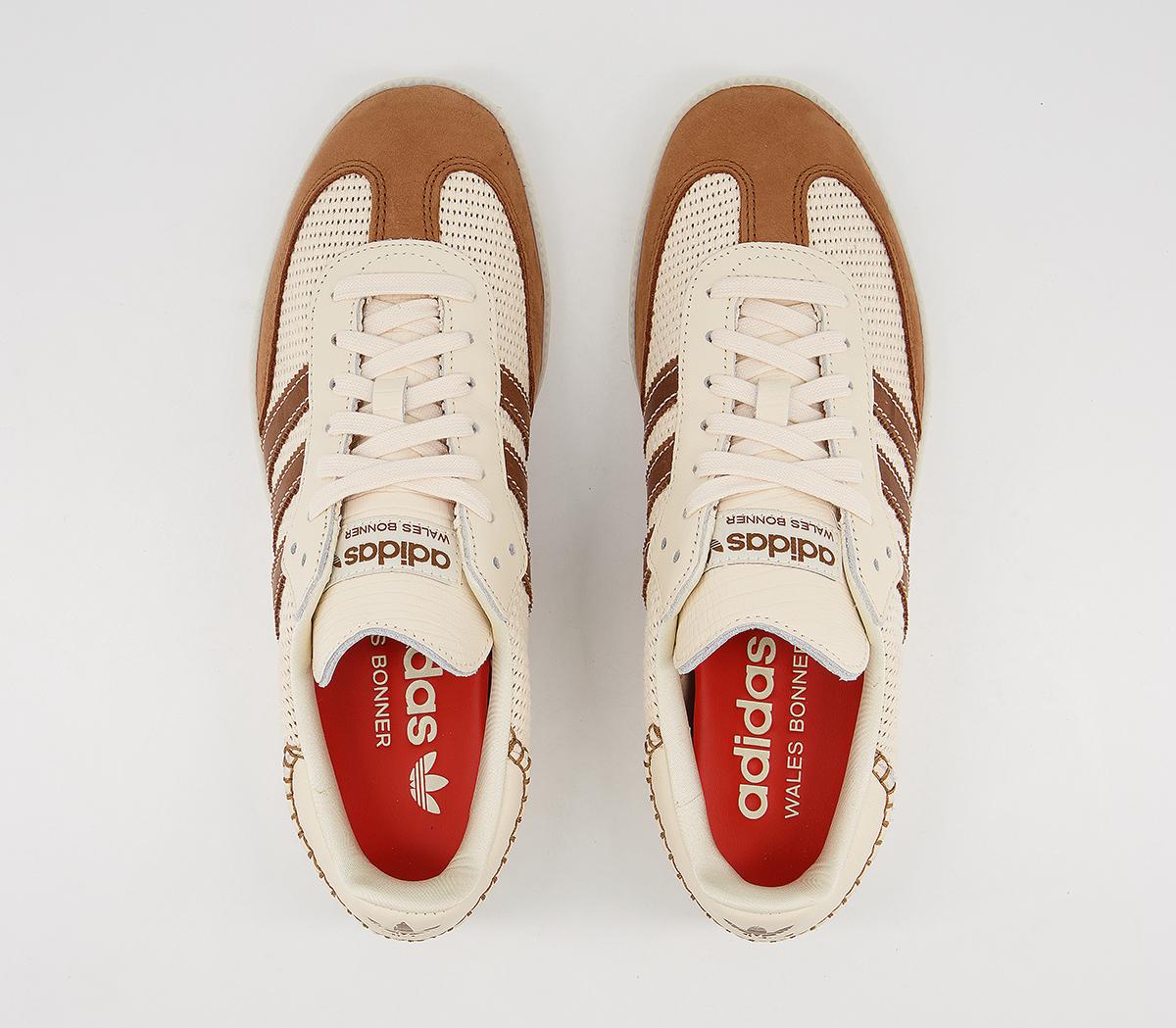 adidas ConsortiumSamba Wales Bonner TrainersCream White Brown