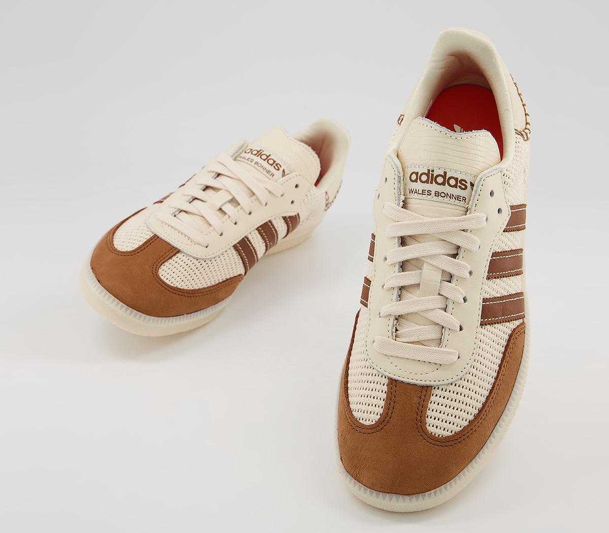 adidas ConsortiumSamba Wales Bonner TrainersCream White Brown