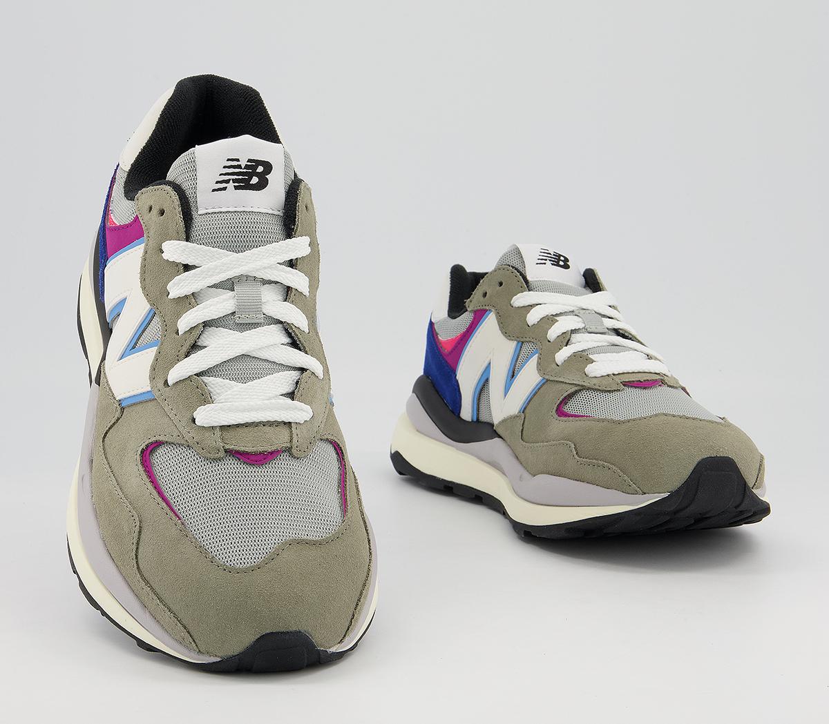 New Balance M5740 Trainers New Balance M5740 Trainers Grey Pink Blue