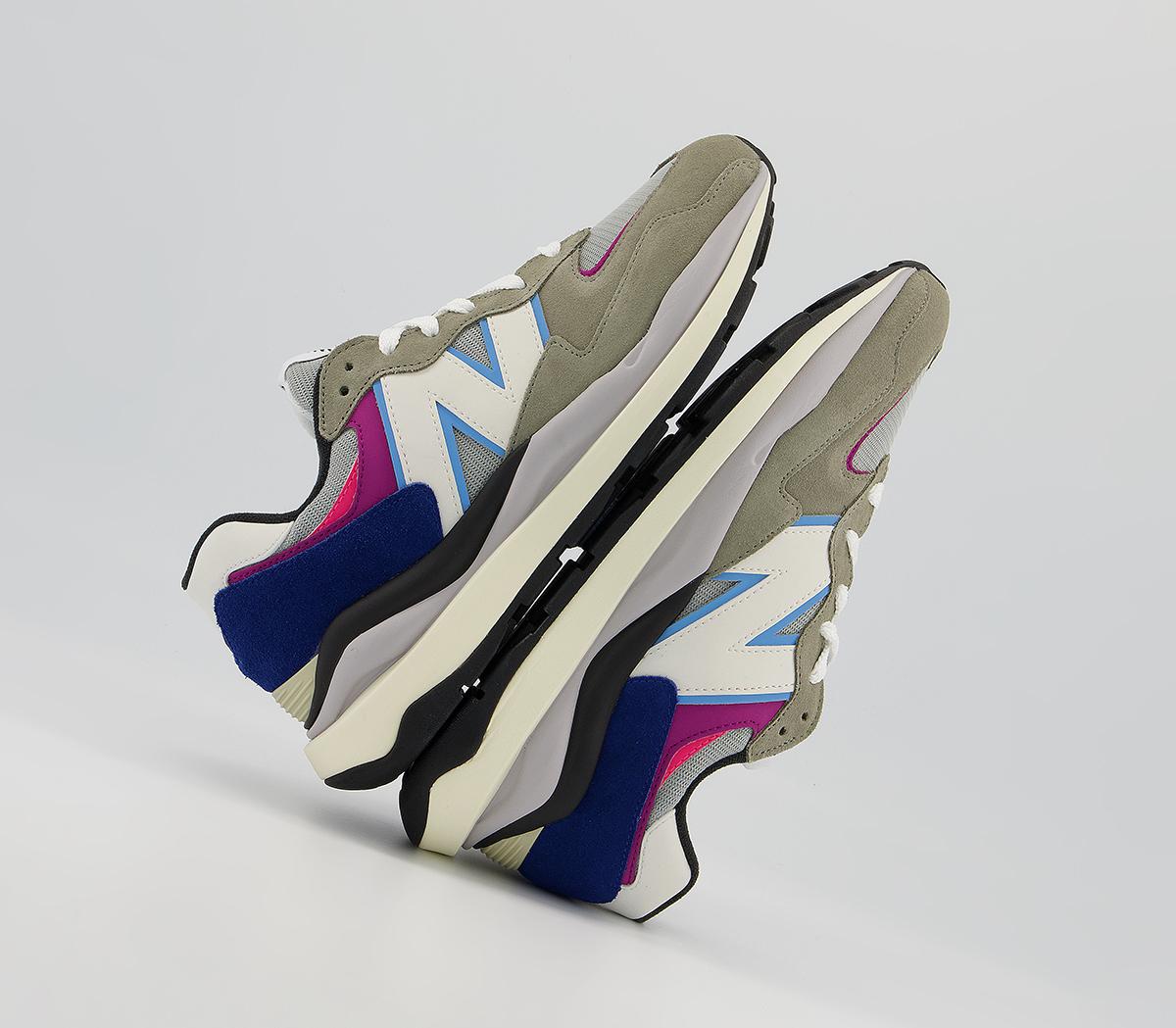 New Balance M5740 Trainers New Balance M5740 Trainers Grey Pink Blue