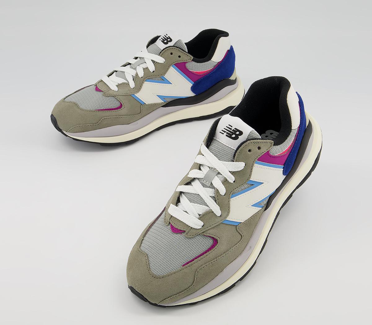 New Balance M5740 Trainers New Balance M5740 Trainers Grey Pink Blue