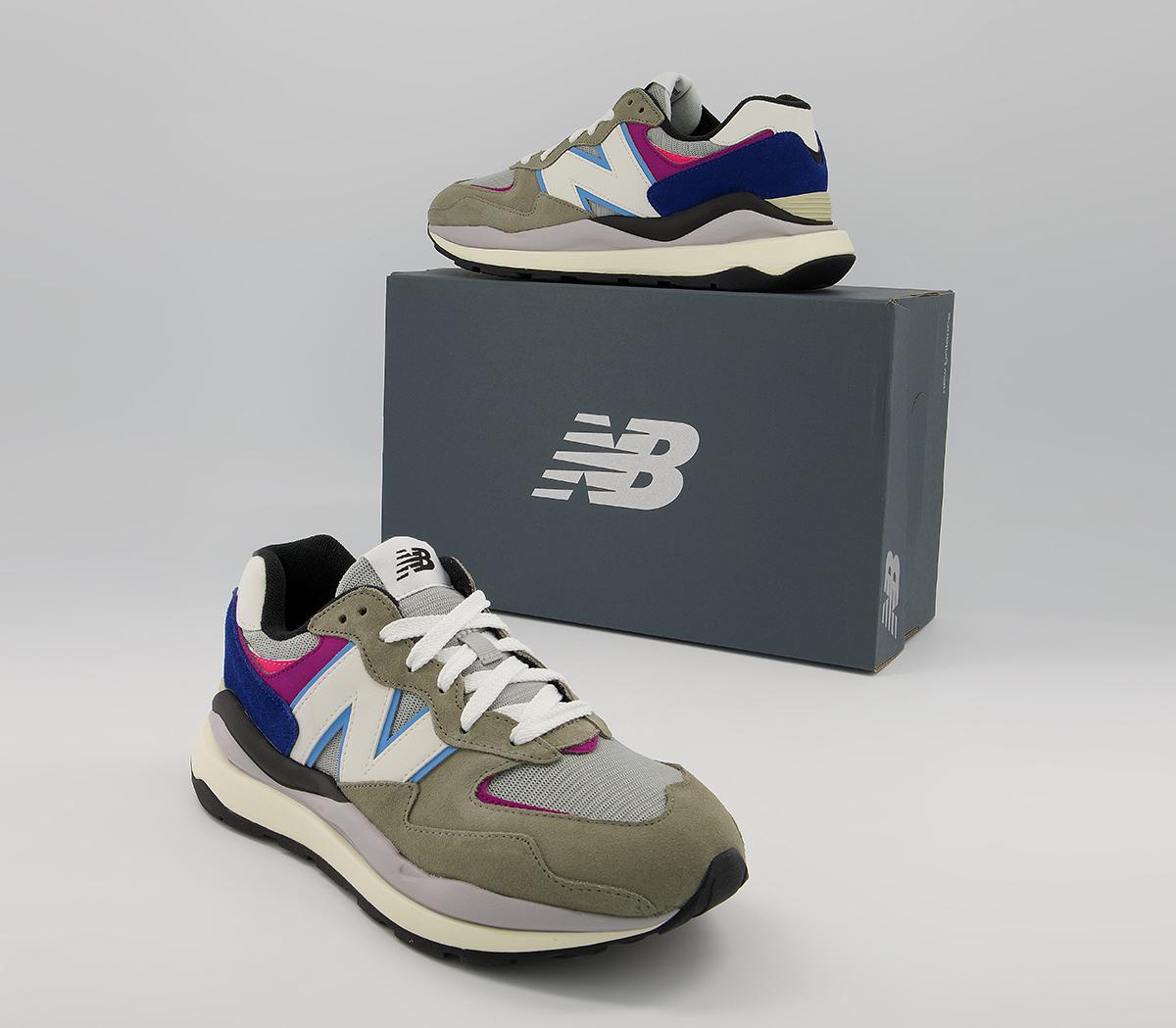 New Balance M5740 Trainers New Balance M5740 Trainers Grey Pink Blue