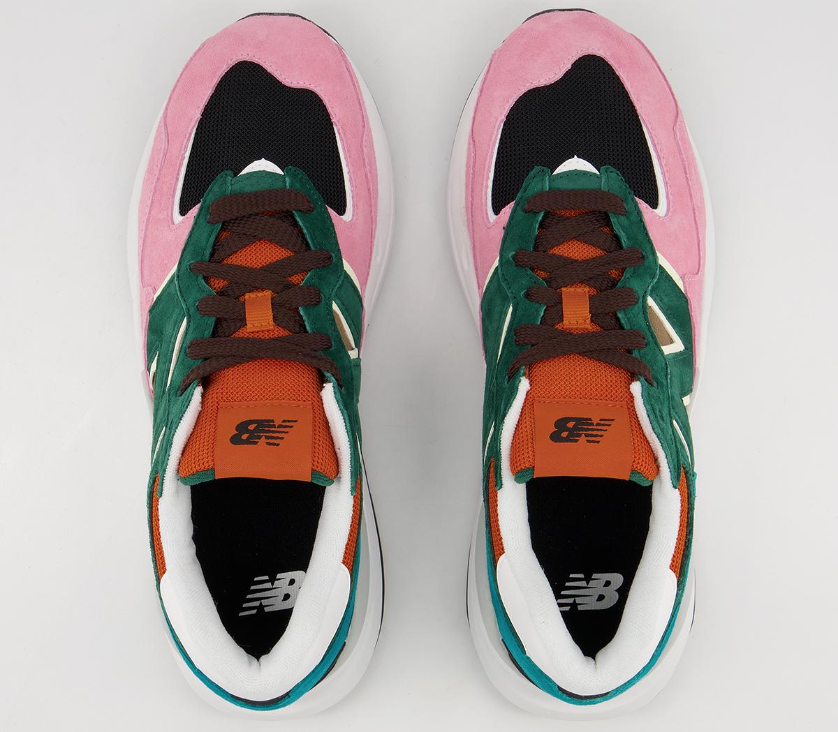 New Balance M5740 Trainers New Balance M5740 Trainers Night Watch Green Pink
