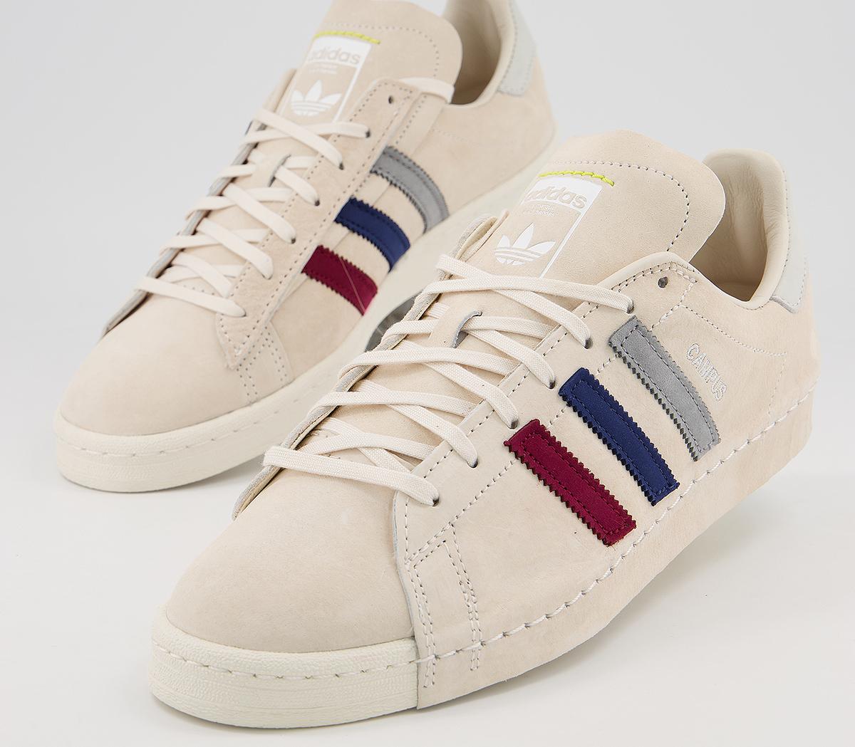 adidas Consortium Campus 80s Shun Hirose Trainers Chalk White Dark
