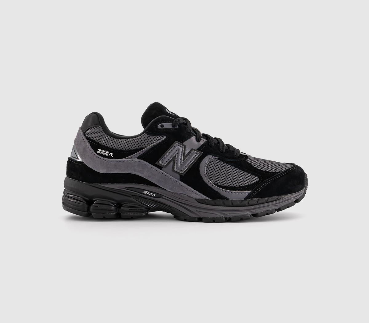 New Balance Mens 2002 Trainers Black, 5.5