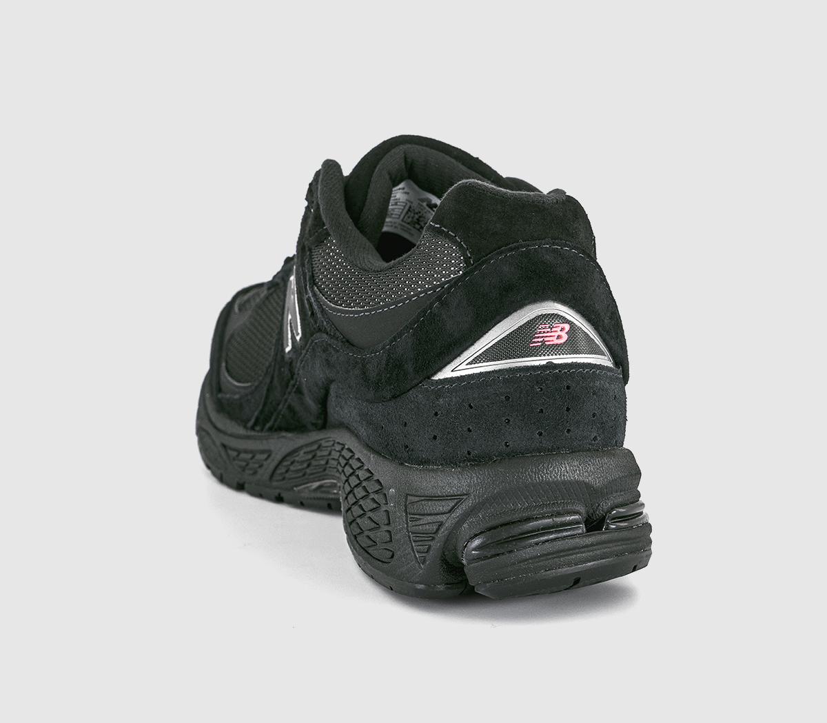 New Balance2002 TrainersBlack Black Red