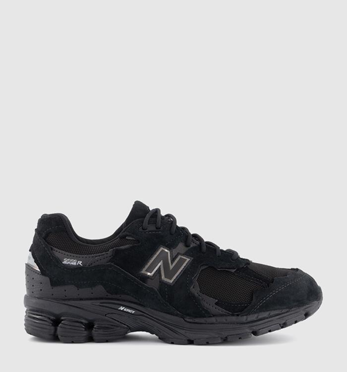 New Balance 2002 GTX Trainers Black Gray