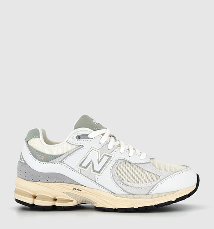 New Balance 2002 Trainers Orb Pink Grey Offwhite - Men's Trainers