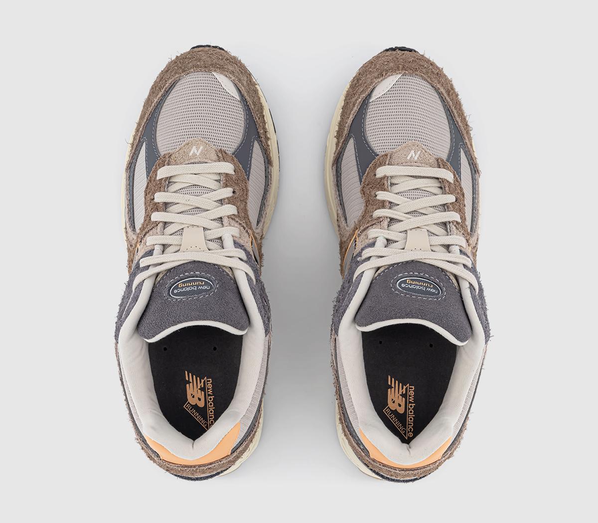 New Balance2002R Trainers Grey Grey Brown Beige