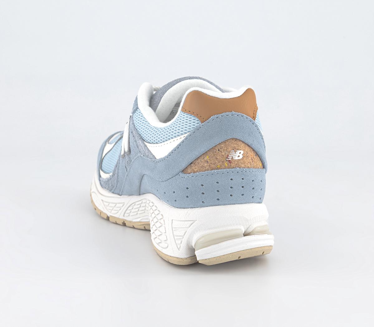 New Balance2002R Trainers Angora  Blue Off White Brown