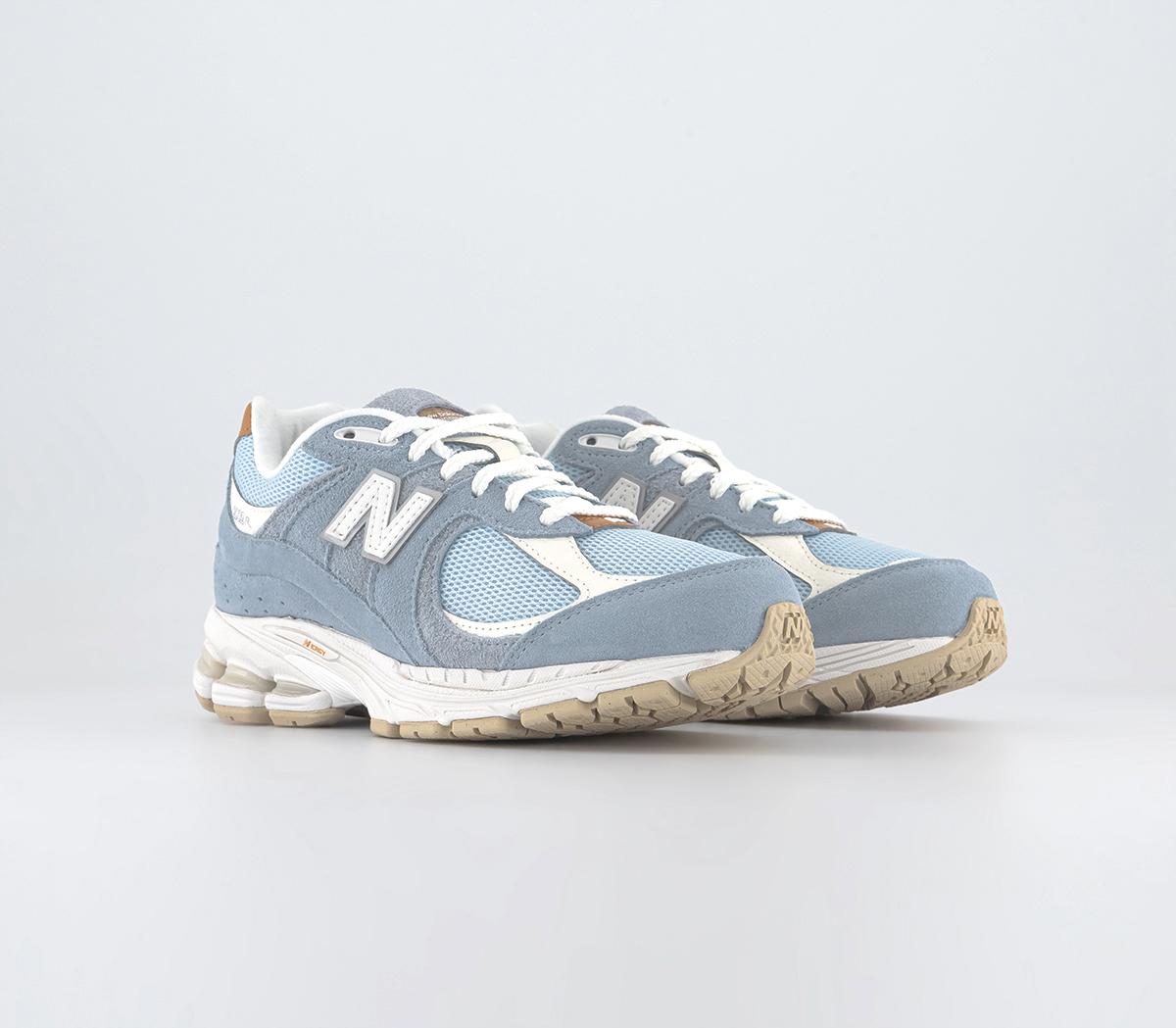 New Balance2002R Trainers Angora  Blue Off White Brown