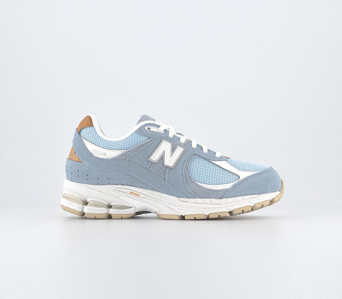 New Balance2002R Trainers Angora  Blue Off White Brown